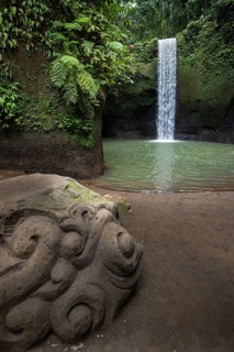 Tibumana waterfall