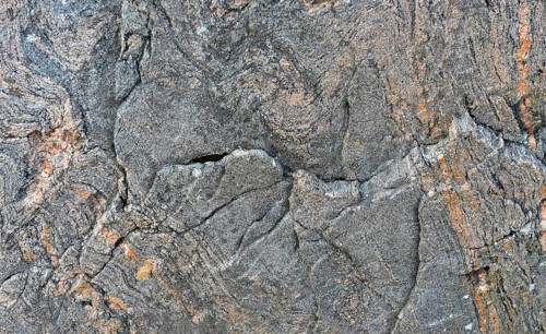 Glacier-carved rocks in the Norwegian archipelago