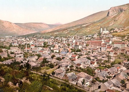 General view of Mostar