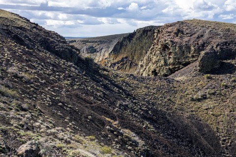 Crater rim