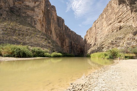 Santa Elena Canyon on the Rio Grande