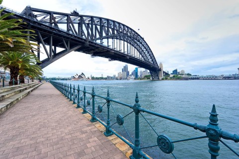 Harbourbridge with Opera House in the background