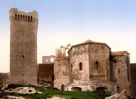 Montmajour is a former abbey in the Bouches-du-Rhone department