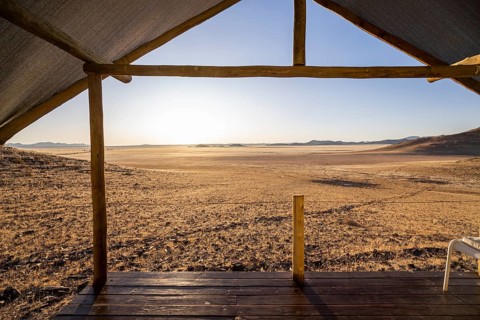 View from the tent