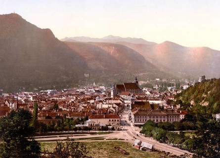 View from the Rattenberg to Kronstadt