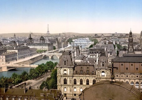 Panorama of the seven bridges