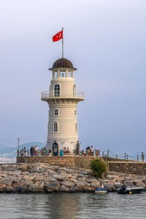 Lighthouse and Marina in Alanya