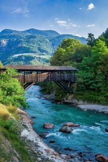 Toerggele bridge over the Eisack
