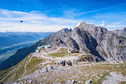 Mountain station on the Hafelekar