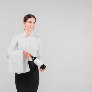 Barkeeper holding bottle wine