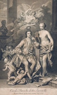 Cardinal Farinelli with Allegorical Figures