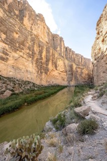 Santa Elena Canyon Trail on the Rio Grande