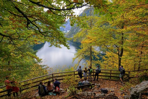 Koenigsee in autumn