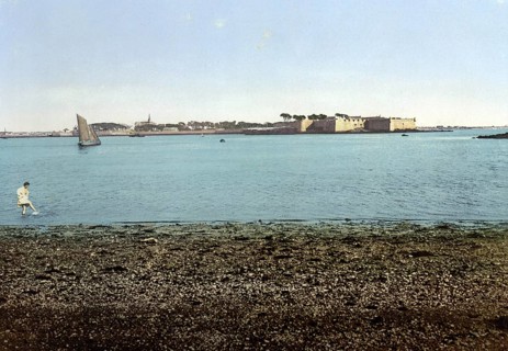 Port Louis harbour and the citadel
