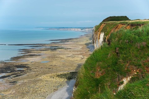 View of the coast near Saint-Valery-en-Caux