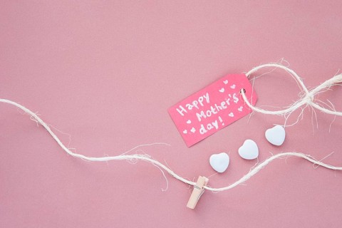 Cute tag happy mother s day celebration