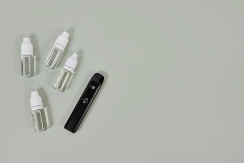 Bottles with liquid solutions for electronic cigarettes