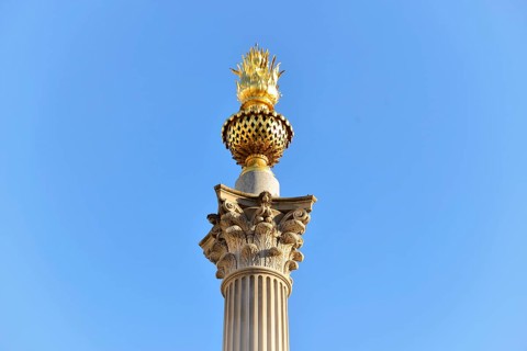 Corinthian Column in Warwick Court