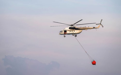 Turkish Fire Rescue Helicopter