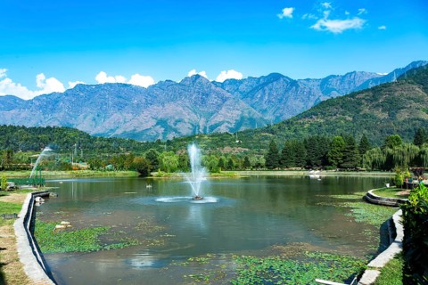 Jawaharlal Nehru Memorial Botanical Gardens in Srinagar