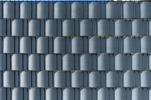 Structure of a modern privacy screen for private properties