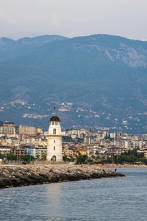 Lighthouse and Marina in Alanya
