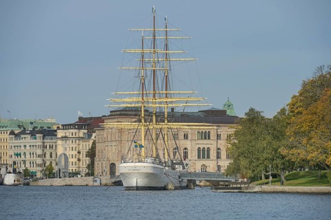 Hotel ship and youth hostel AF Chapman