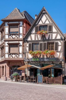 Half-timbered ensemble on Place de l'Etoile