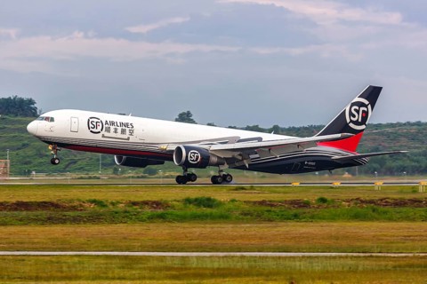 A Boeing 767-300