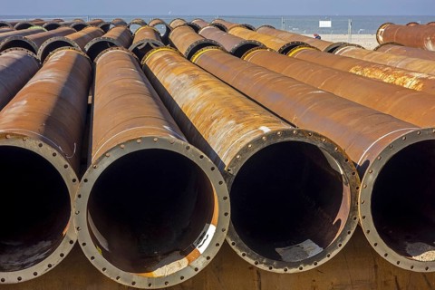 Pipeline tubes for sand replenishment