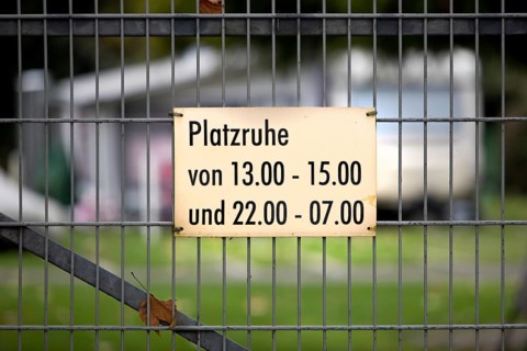 Sign Platzruhe