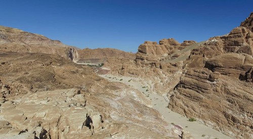 Rocky landscape at White Canyon