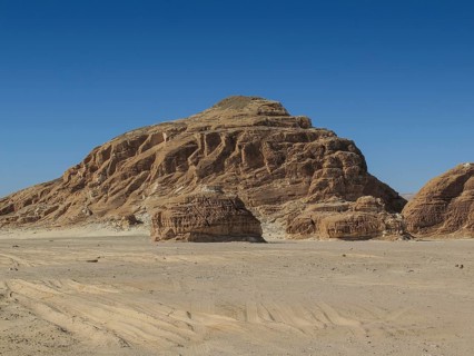 Eroded rocks