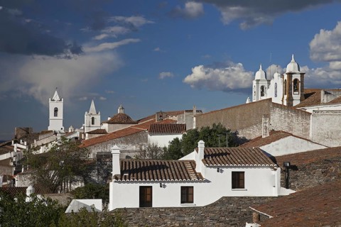 View over the medieval town Monsaraz