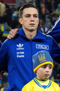 Giacomo RASPADORI Italy during the national anthem