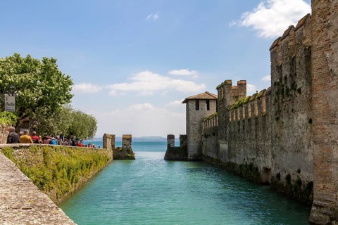 Medieval harbour wall
