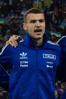 Alessandro BUONGIORNO Italy during the national anthem