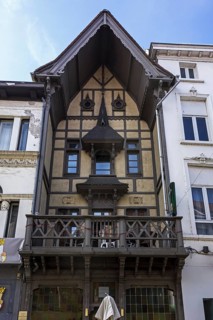 Birthplace of the Flemish priest Adolf Daens at Aalst