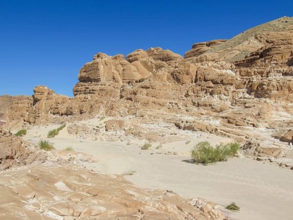 Rocky landscape at White Canyon
