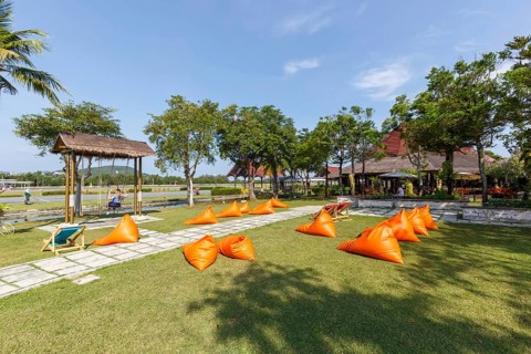 Waiting area at Koh Samui Airport