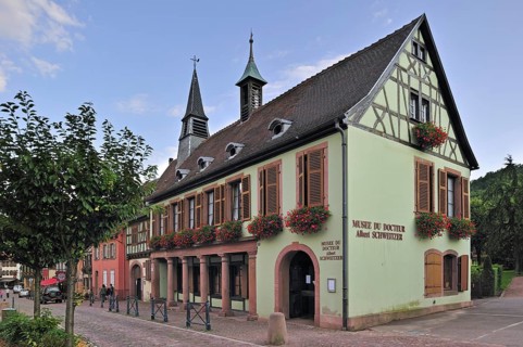 Museum and birthplace of Albert Schweitzer at Kaysersberg