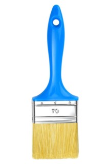 Blue brush
