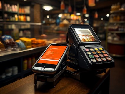 Purchasing and control with your cell phone while shopping