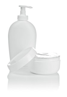 Bottle and cream