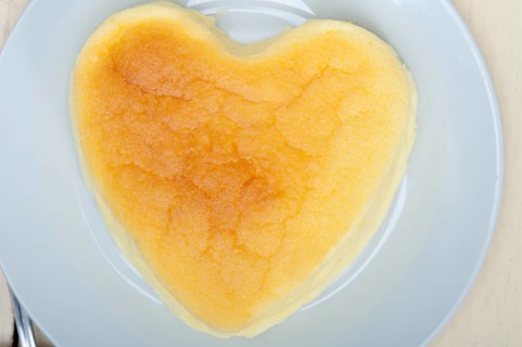 Heart shaped cheesecake ideal cake for valentine day