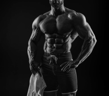 Muscular male torso. Perfect fit