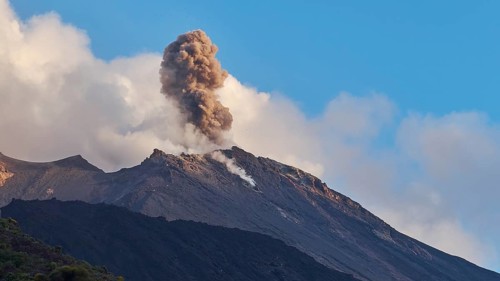 Volcanic eruption