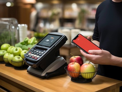 Purchasing and control with your cell phone while shopping