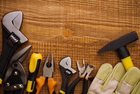 Instruments on board with Copyspace