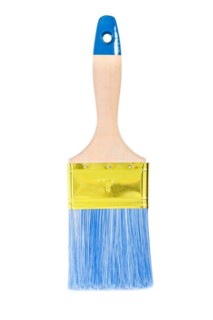 A brush insulates